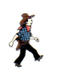 PIN'S TINTIN EN AMERIQUE SUNDANCER 004 - BD