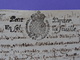 1686 Généralité De CHAMPAGNE Petit Papier Timbré N°66 De Un Sol La Feuille Chatillon Sur Seine Et Montigny - Seals Of Generality