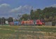 404 ETR 245 Livrea "Mail Boxes Etc"  A Rescaldina Milano Railroad Trein Railways Treni - Stazioni Con Treni