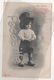 CP BEBE ENNUYE - ENFANT TRISTE AVEC CHAPEAU HAUT DE FORME ET SABOTS - EDITION BERGERET - CIRCULEE EN 1906 - Bergeret