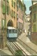 4284 "LUGANO-VIA CATTEDRALE "ANIMATA-TRAMWAY CART. POST.  ORIG. NON SPED. - Lugano