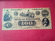 CONFEDERATE THE STATE OF VIRGINIA RICHMOND 100 DOLLARS ONE HUNDRED DOLLARS USA 1862 Reproduction - Confederate Currency (1861-1864)