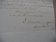 LAS Autographe Maréchal Clarke Duc De Feltre Ministre Guerre Paris 31/01/1813  Prisonniers De Guerre à Assarga - Documents