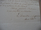 LAS Autographe Maréchal Clarke Duc De Feltre Ministre Guerre Paris 31/01/1813  Prisonniers De Guerre à Assarga - Documenten