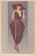 Art Deco ; COLOMBO , Female Fashion Portrait #1, 1910-30s - Colombo, E.