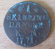 Danemark - Monnaie Ancienne : 1 Skilling 1771 - Denmark