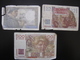 Lot N°2 Billet MINEUR 10 Francs LE VERRIER 50 Francs PAYSAN 100 Francs De 1946 - Non Classés