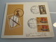 1958 POO FIRST DAY POST OFFICE OPENING HAIFA TECHNION TECHNIKUM MAIL STAMP COVER CACHET ENVELOPE ISRAEL JUDAICA - Brieven En Documenten