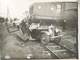 CPA /PHOTO FRANCE 45 "Douchy" / ACCIDENT VOITURE / TRAIN - Autres & Non Classés