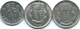 Luxembourg - Jean - 1 Franc - 1965 (KM55) 1986 (KM59) & 1989 (KM63) - Luxembourg