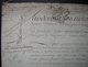 1742 Crespy (Crépy En Valois) Acquiescement Entre Antoine Saiget De Compiègne Et Gabriel Deraisme De Senlis - Manuscripts