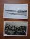 2 Photos De La Rochelle Août 1945 - La Pallice Base Sous-marine Allemande, Liberty Ship Et Chantiers Navals - Guerre, Militaire