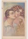 Carte Fantaisie Signée Dell'Anna Gasparini .Milano   / Couple , Femme à La Belle Chevelure - Couples