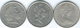 New Zealand - Elizabeth II - 5 Cents - 1967 (KM34.1) 1994 (KM60) & 1999 (KM116) - New Zealand