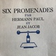 JACOB (Jean). Six Promenades. Ill. Hermann Paul (bois Hors Texte En Noir). Liège, Edit. Du Balancier, 1929, - Autres & Non Classés