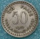 India 50 Paise, 1972 W/o Mintmark - Calcutta -1257 - Inde