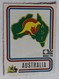 Vignette Autocollante Figurine Panini München 74 Coupe Du Monde Football 1974 Australia Australie N°104 World Cup - Edition Française