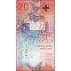 TWN - SWITZERLAND 76a - 20 Francs 2015 (2017) Prefix K - Signatures: Studer & Jordan UNC - Switzerland