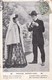 Delcampe - CARTE FANTAISIE. COUPLE. SÉRIE COMPLÈTE DE 6 CARTES .  " PREMIER RENDEZ -VOUS ". ANNÉE 1907 - Paare