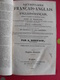 Delcampe - Dictionnaire Français-anglais Et Anglais-français (2 Tomes). Chambaud Boyer Boniface. Belin-mandar Paris 1843 - 1801-1900