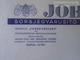 KA409.12 Hungary  - Budapest JOBBSORS  Lottery  Ticket Vendor Company - Letterhead Paper (2 Different) Ca 1930's - Unclassified
