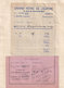 Metro Train Ticket To Arc De Triomphe Grand Hotel D'Europe Paris WW2 Ephemera - Tickets - Vouchers