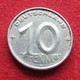 Germany 10 Pfennig 1952 KM# 7  German-Democratic Republic  Alemanha Oriental DDR RDA Alemania Allemagne - Other & Unclassified