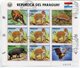 ANIMALES SILVESTRES WILD ANIMALS ANIMAUX SAUVAGES. PARAGUAY 1990 YVERT 1157 / 1161 COMPLETE SERIE OBLITERES - LILHU - Paraguay