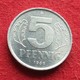 Germany 5 Pfennig 1968 KM# 9.1  German-Democratic Republic  Alemanha Oriental DDR RDA Alemania Allemagne - Other & Unclassified