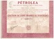 Ancien Titre - Pétrolea - Société Anonyme Pour L'exploitation Du Pétrole Et Des Industries Chimiques - Titre De 1922 - Pétrole