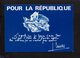 Politique / Evenement / Carte Pétition Pour Jacques Chirac,Président RPR,pour La Défense Des Institutions, Libertés... - Evènements