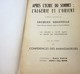 JUIN 1960 BROCHURE APRÈS L’ÉCHEC DU SOMMET L’ALGÉRIE & L'ORIENT CONFÉRENCE AMBASSADEURS PRONONCÉE PAR JACQUES SOUSTELLE - Historische Dokumente