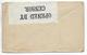 KRIEGSGEFANGENEN - 1917 - LETTRE CENSUREE De WEST LOTHIAN (GB) => PRISONNIER De GUERRE ANGLAIS STALAG FRIEDRICHSFELD - Prisoners Of War Mail
