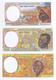 Central African Republic 5 Note Set 1993 COPY - Central African Republic