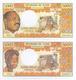 Chad 5 Note Set 1972 COPY - Chad