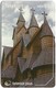 Norway - Telenor - Church Heddal Stavkirke - N-244B (Cn. 23030 001EE), 04.2002, 20.000ex, Used - Norvège