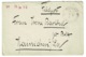 Ref 1305 - 1918 WWI Germany - Austria Feldpost Cover - Miltary Cachet & Letter - Covers & Documents