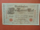 Reichsbanknote 1000 MARK 1910 CACHET ROUGE ALPHABET "P" (B.4) - 1000 Mark