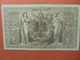 Reichsbanknote 1000 MARK 1910 CACHET VERT ALPHABET "H" (B.4) - 1000 Mark