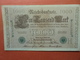 Reichsbanknote 1000 MARK 1910 CACHET VERT ALPHABET "H" (B.4) - 1000 Mark