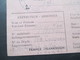 Frankreich 1946 POW Karte Kriegsgefangenlager St. Mard En Jalles Stempel Controle / Gebührenfrei - Cartas & Documentos