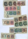 Delcampe - India Stamps And Postal History Queen Victoria - King George VI. Many High Values On Piece, Interesting Lot. - Collections, Lots & Series