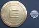 Lebanon 2009 Very Beautiful Large Gold Plated Medal - Emirates Bank Lebanon, Bank Sharjah, BNP, Partnership - Other & Unclassified