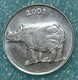 India 25 Paise, 2001 W/o Mintmark - Calcutta -1263 - Inde