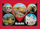 CARTOLINA VG ITALIA - BARI - Vedutine Multivue - 10 X 15 - ANN. 1976 - Bari