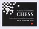 XxAxx Werbepostkarte Musical In SCHWERIN - CHESS 2020 - Advertising