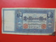 100 MARK 1908 ALPHABET B CIRCULER (B.4) - 100 Mark