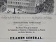 LOUVAIN 1858 Collège De La Ste Trinité Joséphites Diplôme De 1858-1859 François Terby De Louvain LEUVEN - Diploma's En Schoolrapporten