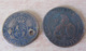 Espagne - 2 Monnaies Dont 2 1/2 Centimos 1868 OM Et Diez Centimos 1870 OM - Colecciones