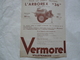 VIEUX PAPIERS 69 VILLEFRANCHE PROSPECTUS : VERMOREL - Pour Les Arbres Fruitiers L'ARBOREX "36" - Publicités